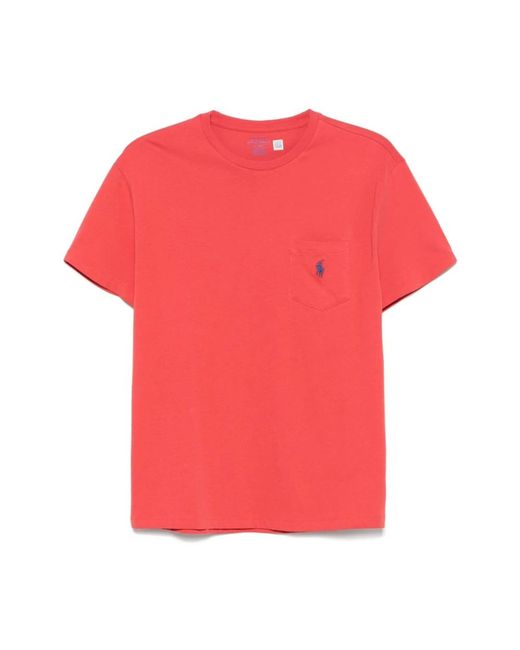 T-Shirts Polo Ralph Lauren de hombre de color Red