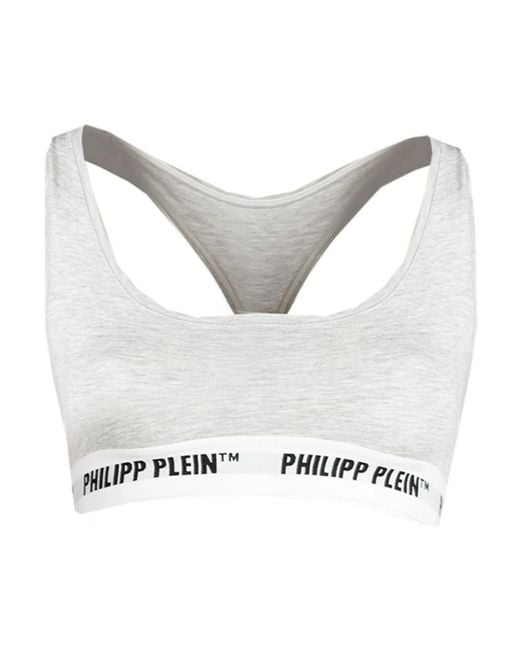 Sport Bras Philipp Plein de color White