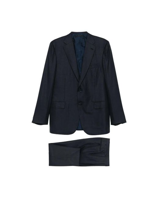 Brioni Single Breasted Suits in het Blue voor heren