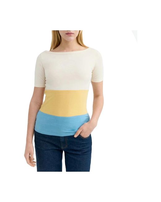 Thinking Mu Zura Tee in het Blue