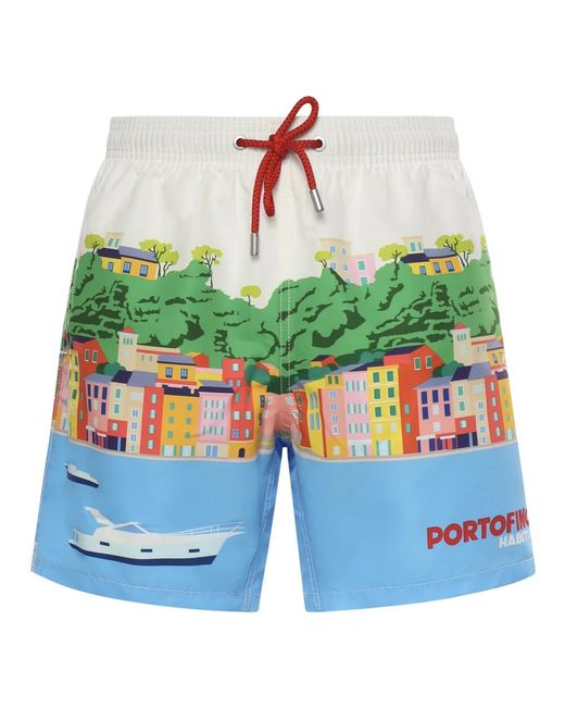Mc2 Saint Barth Green Beachwear for men