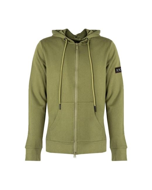 Sweatshirts & hoodies > zip-throughs Iceberg pour homme en coloris Green