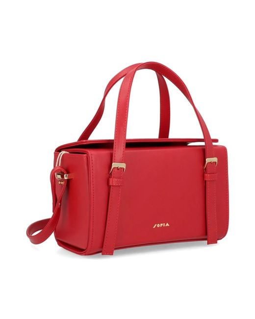 Handbags Sofia de color Red