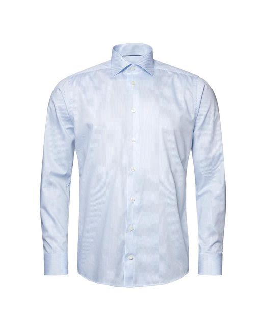 Eton of Sweden Blue Formal Shirts for men