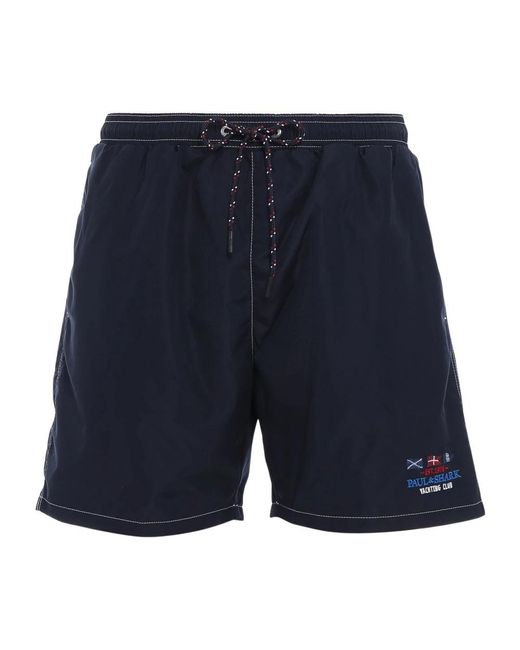 Paul & Shark Blue Casual Shorts for men