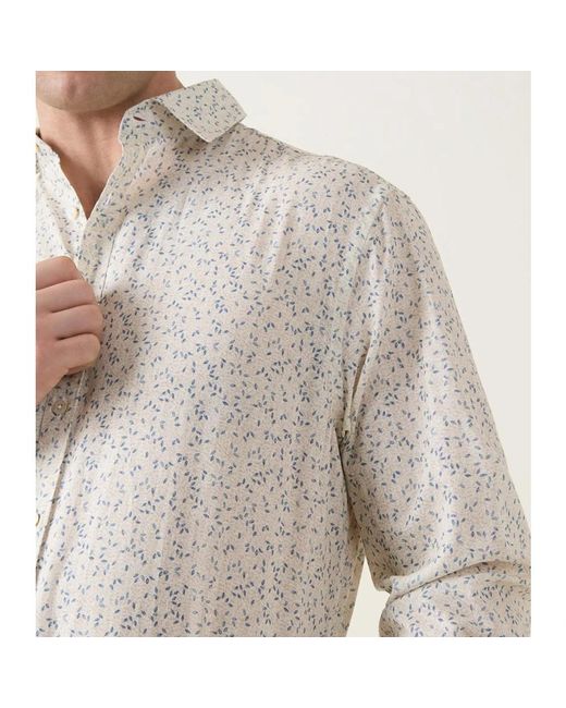 Canali White Casual Shirts for men