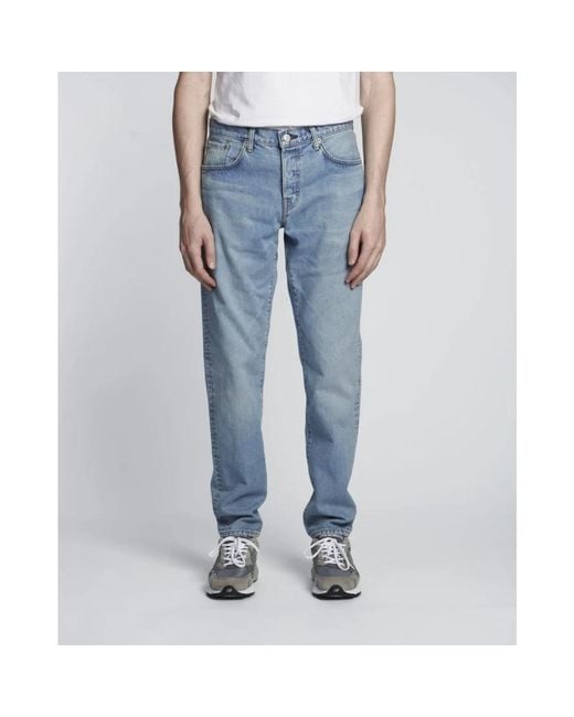Edwin Blue Straight Fit Jeans for men