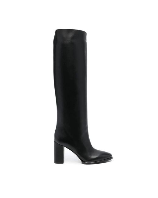 Le Silla Black Heeled Boots