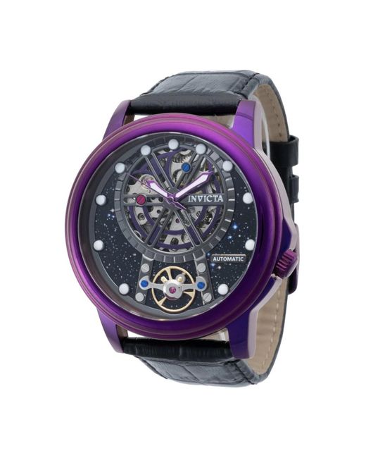 Vintage orologio automatico uomo di INVICTA WATCH in Purple da Uomo