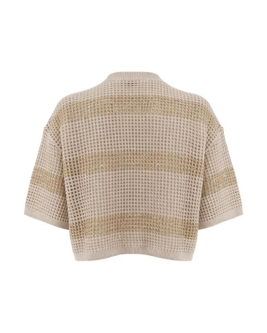 Cardigans Brunello Cucinelli de color Natural