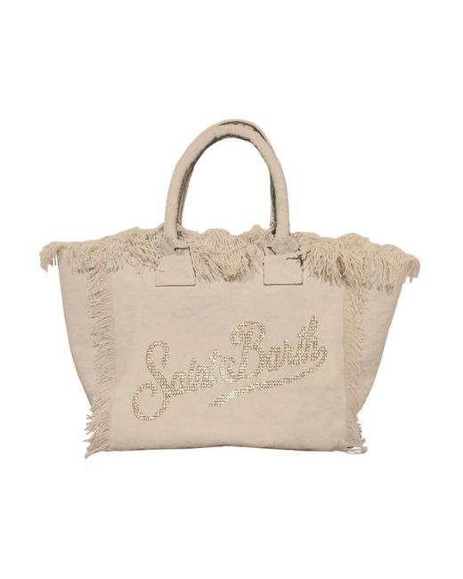 Mc2 Saint Barth Natural Shopping Bags