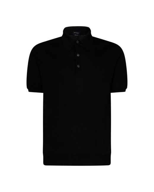 Kiton Black Polo Shirts for men