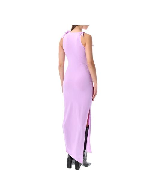 Maxi Dresses Coperni de color Purple