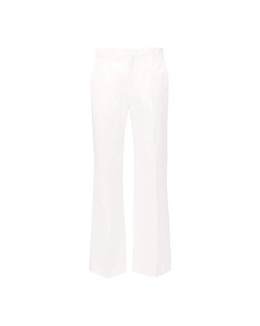 Wide Trousers di Chloé in White
