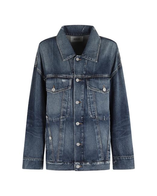 Agolde Denim Jackets in het Blue