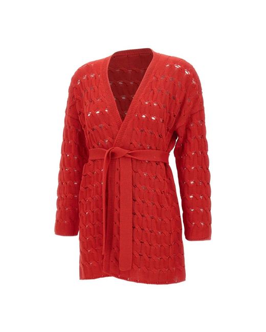 Cardigans Kangra de color Red