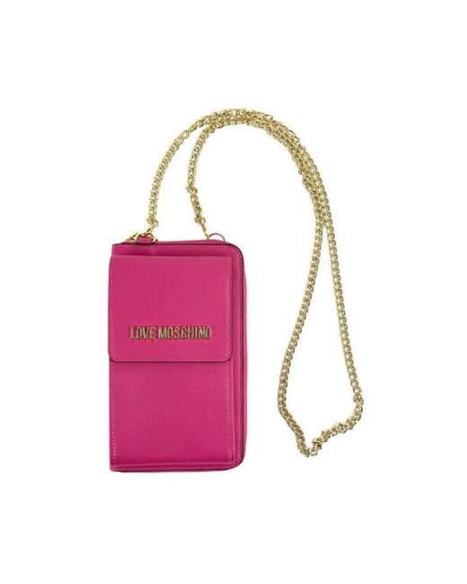 Love Moschino Pink Phone Accessories