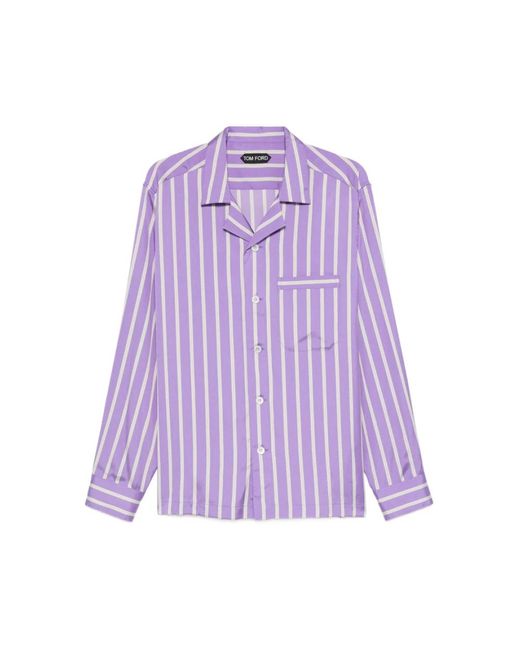 Tom Ford Purple Casual Shirts for men