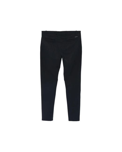 Slim-Fit Trousers Rrd de hombre de color Black
