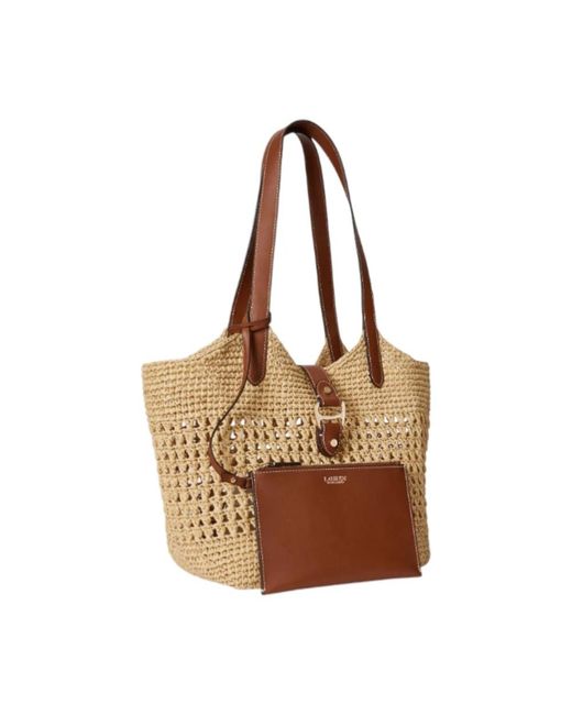 Ralph Lauren Metallic Tote Bags