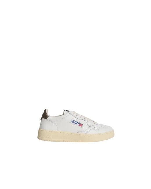 Autry White Sneakers for men
