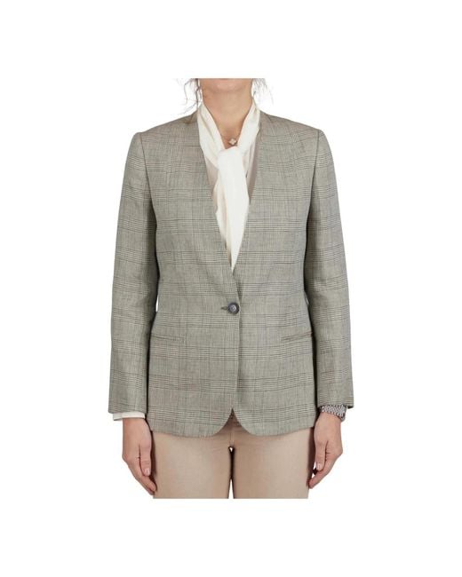 Kiton Gray Blazers