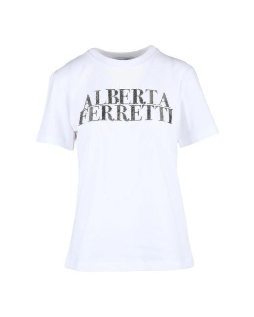 Alberta Ferretti Tshirt in het White