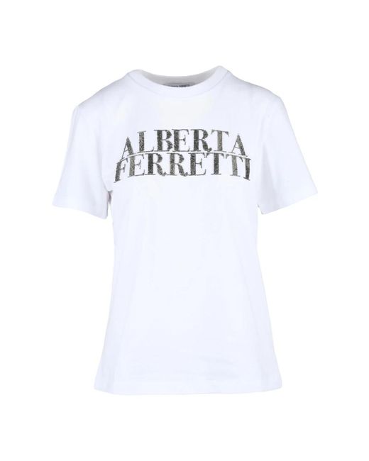 Alberta Ferretti Tshirt in het White