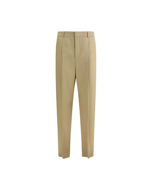 Suit Trousers Saint Laurent de hombre de color Natural