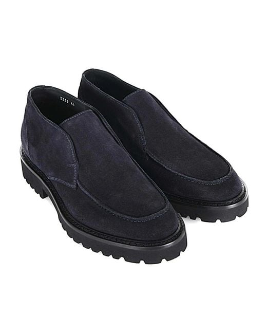 Doucal's Blue Ankle Boots for men