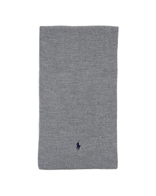 Winter Scarves Polo Ralph Lauren de hombre de color Gray