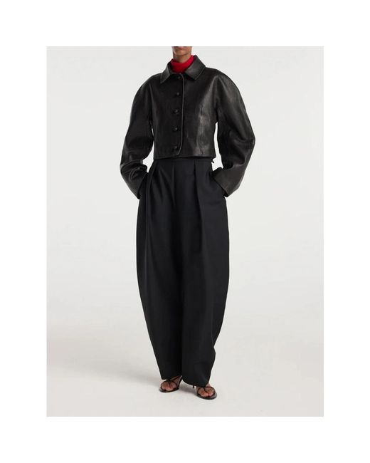 Leather Jackets Rohe de color Black