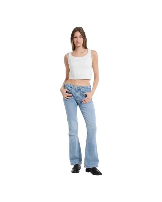Guess Blue Flared Jeans