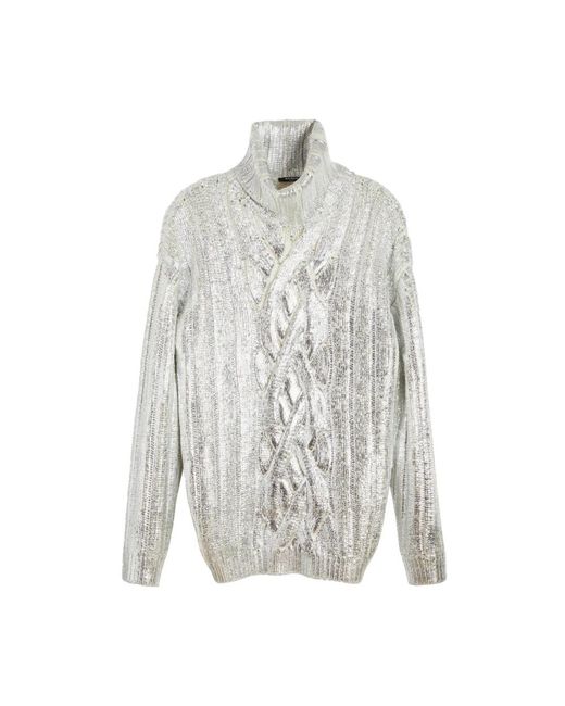Turtlenecks Balmain de hombre de color Gray