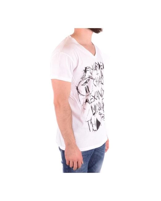 McQueen White T-Shirts for men