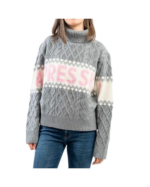 Mc2 Saint Barth Gray Turtlenecks
