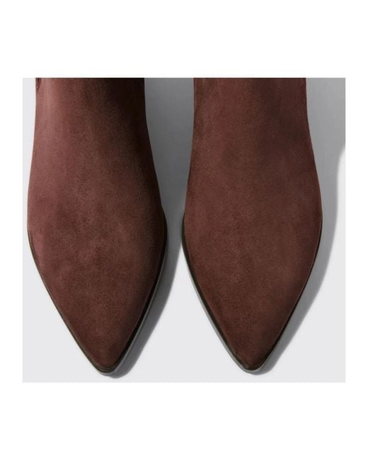 Scarosso Brown Olivia Boots