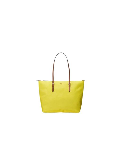 Ralph Lauren Yellow Tote Bags
