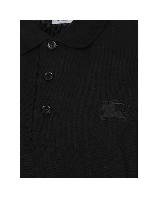 Burberry Black Polo Shirts for men