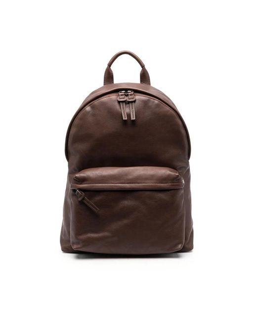 Officine Creative Brown Backpacks for men