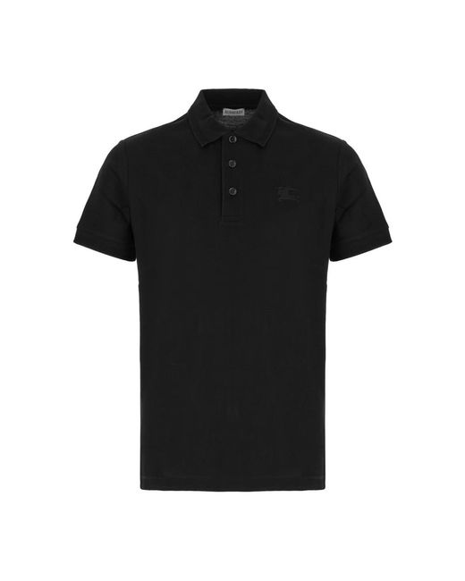 Burberry Black Polo Shirts