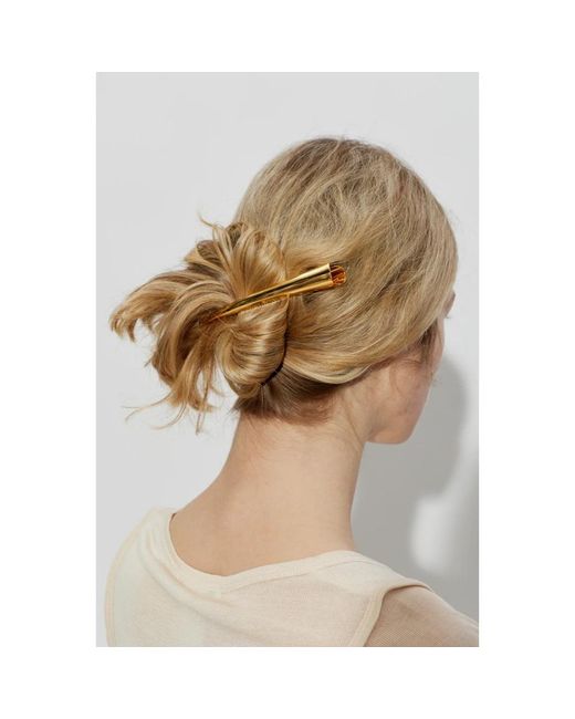 LIE STUDIO Mona Haarclip in het White