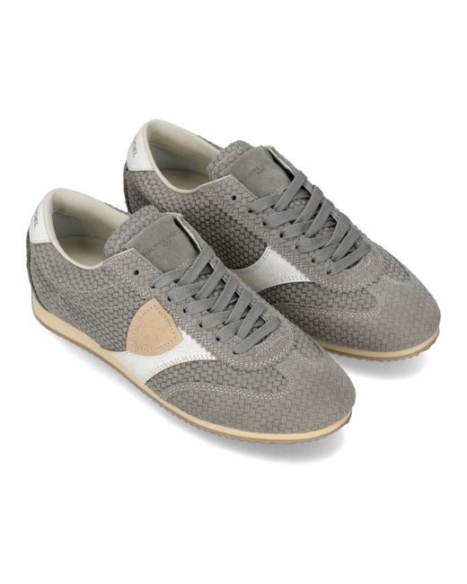 Philippe Model Gray Sneakers