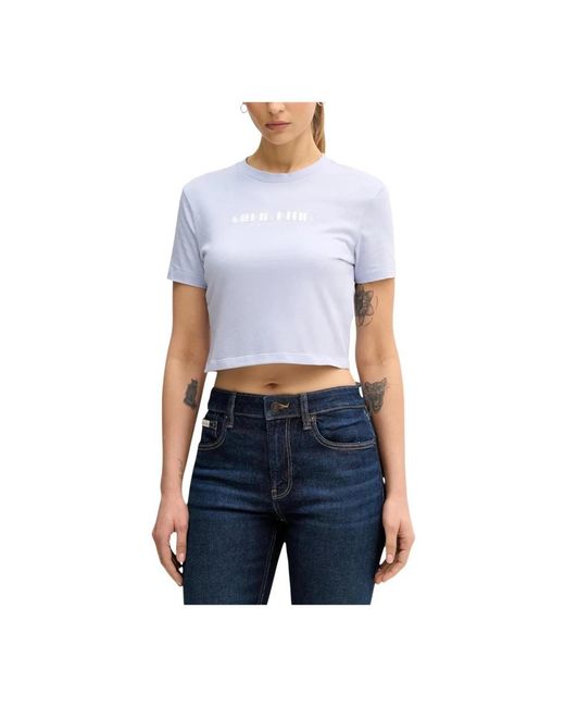 Calvin Klein Blue T-Shirts
