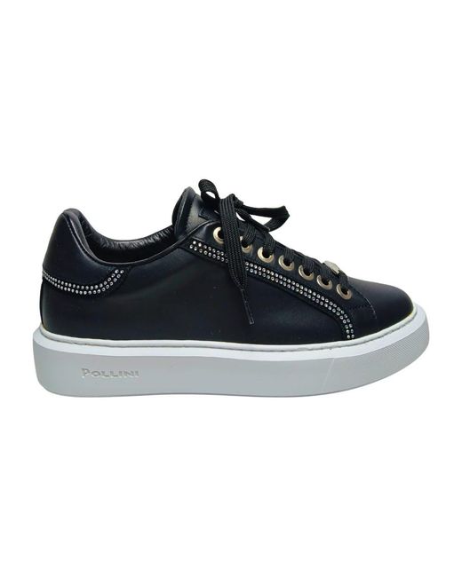 Pollini Black Sneaker Nappa