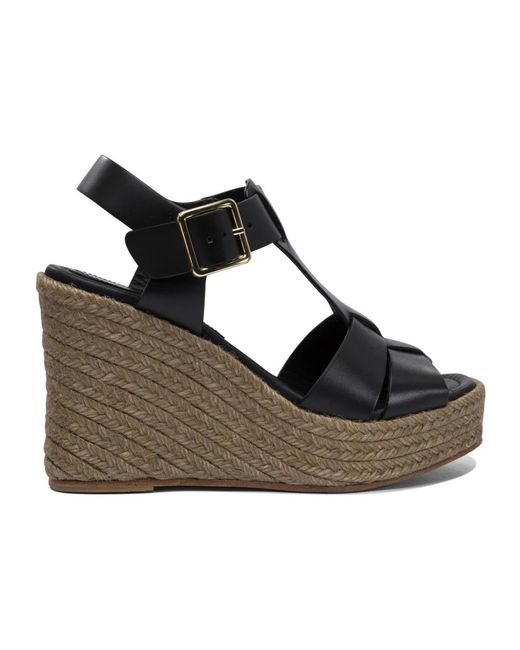 Paloma Barceló Wedges in het Black