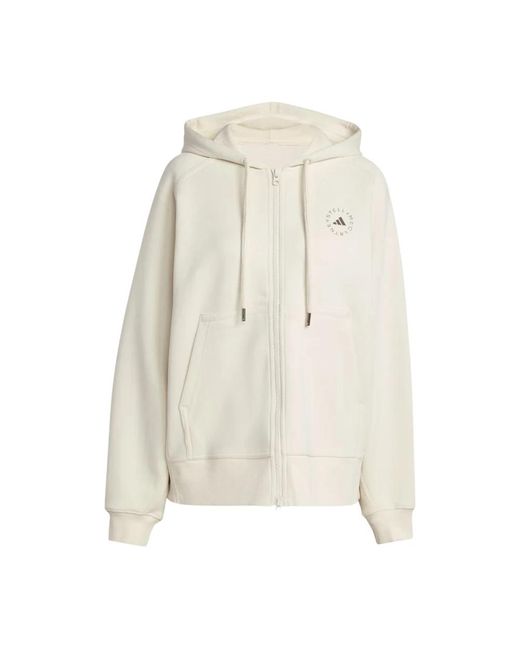 Zip-Throughs Adidas By Stella McCartney en coloris White