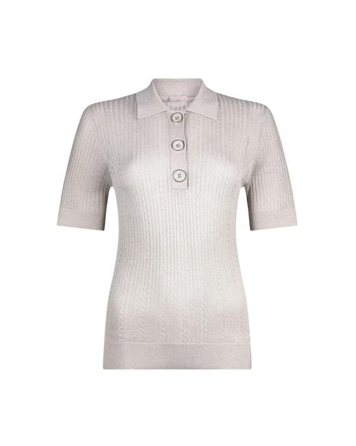 Liu Jo Gray Polo Shirts