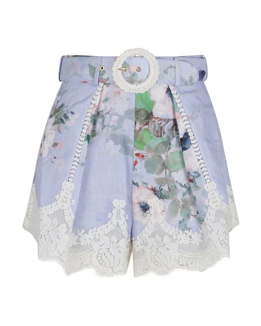 Short Shorts Zimmermann de color Blue