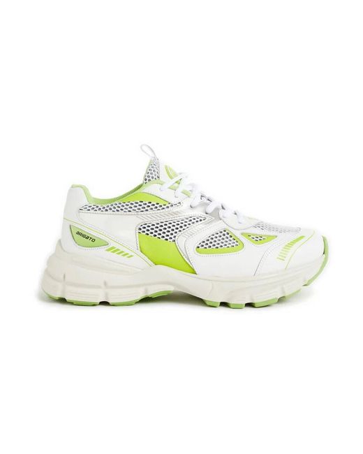 Axel Arigato White Marathon Runner Sneakers im 90er-Jahre-Stil